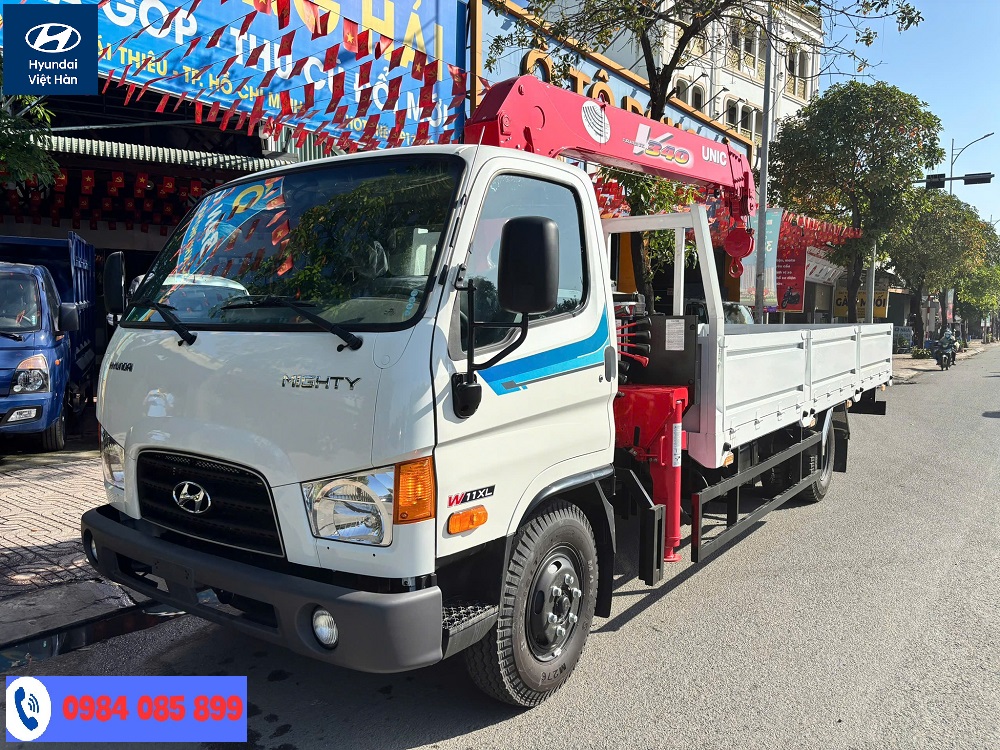 Hyundai W11XL 7 Tấn Thùng 6m3 – Giá Xe, Thông Số & Trả Góp