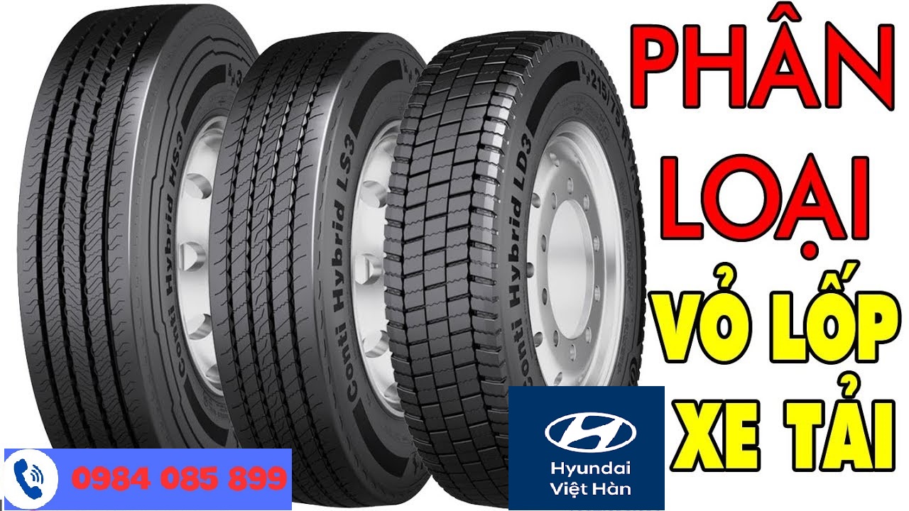 PHÂN LOẠI LỐP XE TẢI 