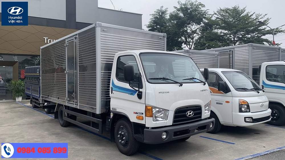 Hyundai Mighty W750L – Xe Tải Hyundai 3.5 Tấn Thùng Dài 5m