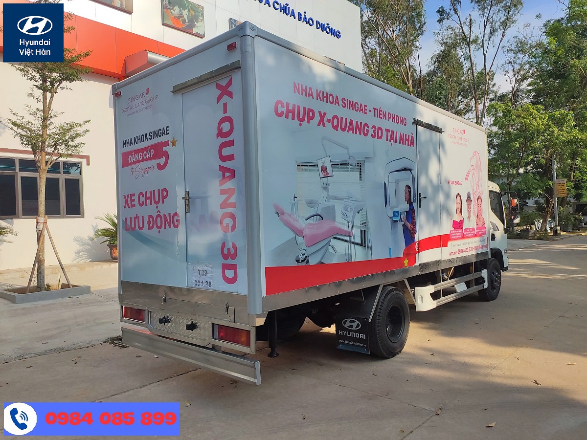 Bán xe chụp Xquang lưu động Hyundai EX8 GTL