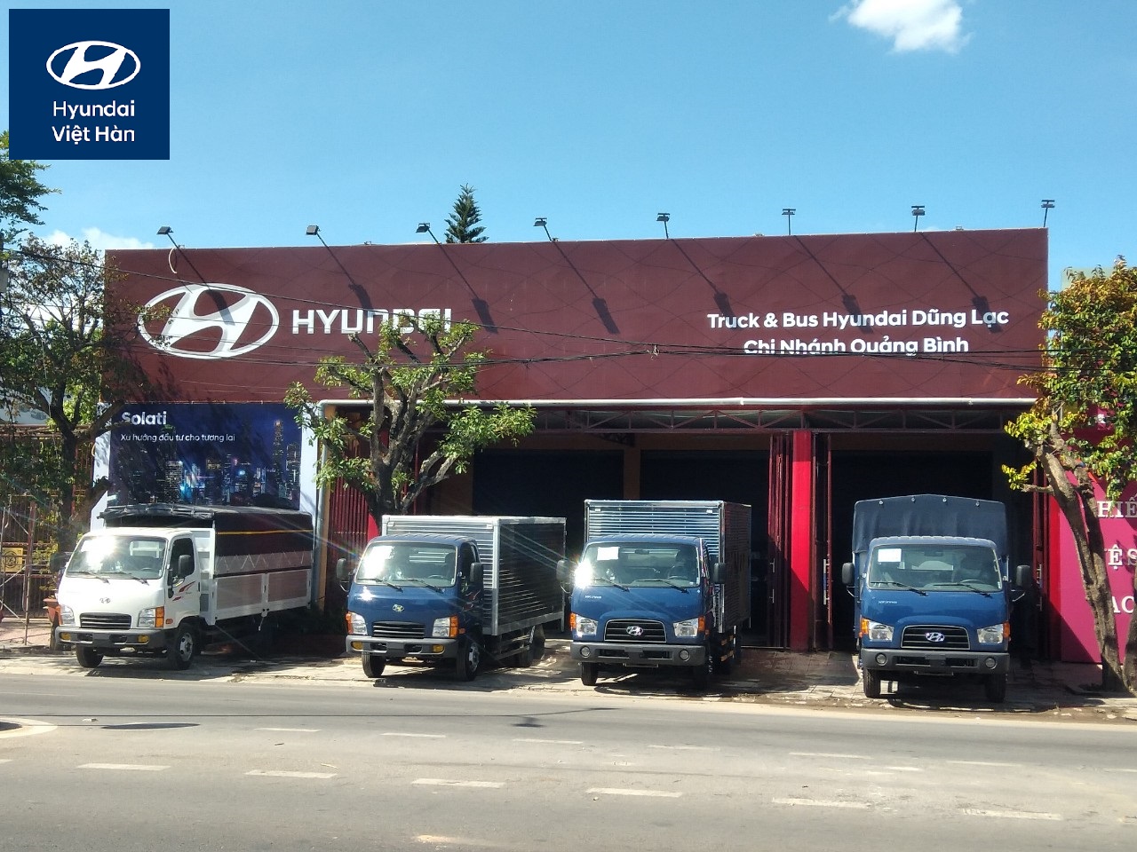 Bán xe tải Hyundai tại Quảng Bình