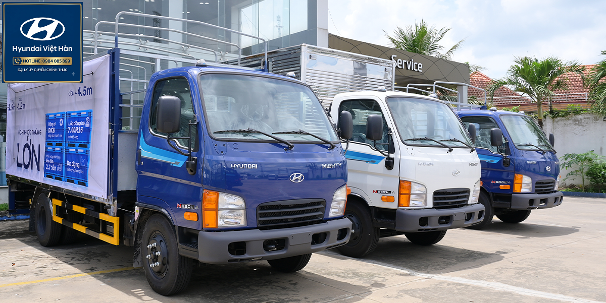 Bảng giá xe Hyundai N500, N500LA, N550LA mới nhất