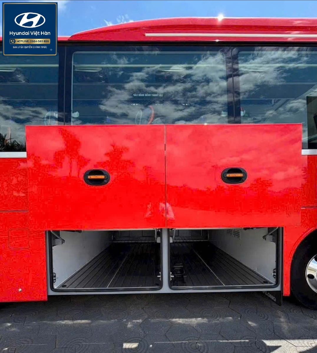Cốp để đồ xe khách Kim Long K79