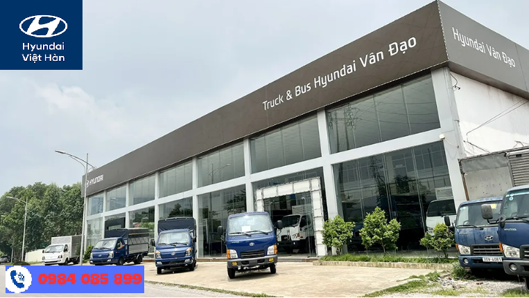 Đại lý bán xe tải Hyundai tại Bắc Giang