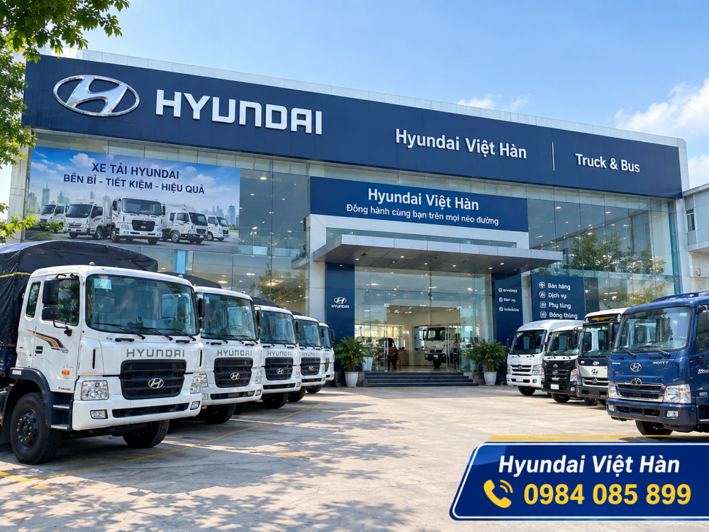 Đại lý xe tải Hyundai tại Hà Nội - Hyundai Việt Hàn - 0984 085 899