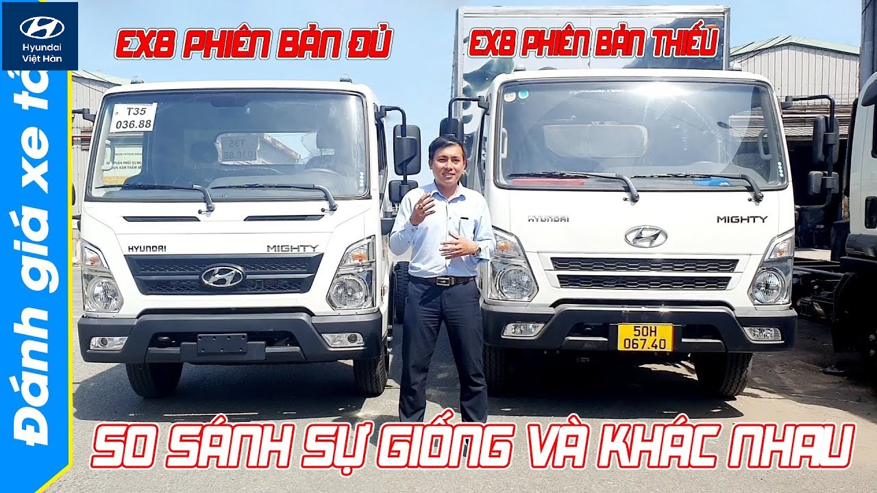 Đánh giá Hyundai EX8 bản đủ và EX8 bản thiếu