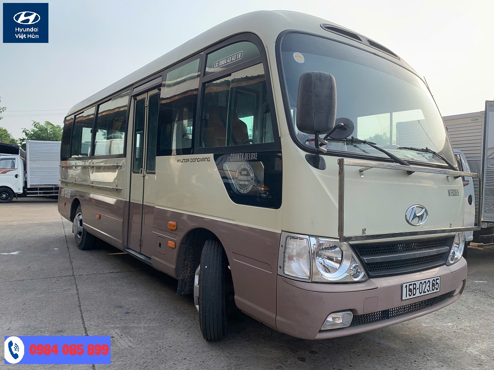 Dịch vụ hoán cải xe County 29 chỗ thành xe tang lễ