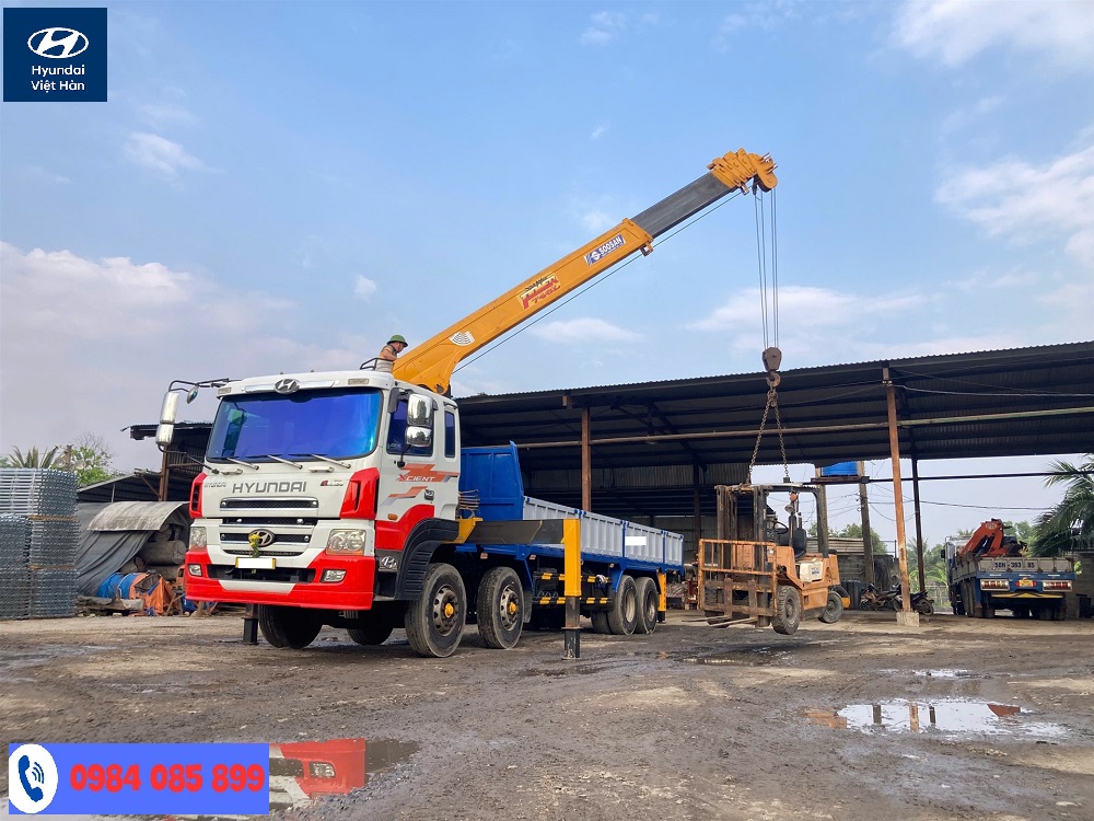 Dịch vụ hoán cải xe tải cẩu trọn gói