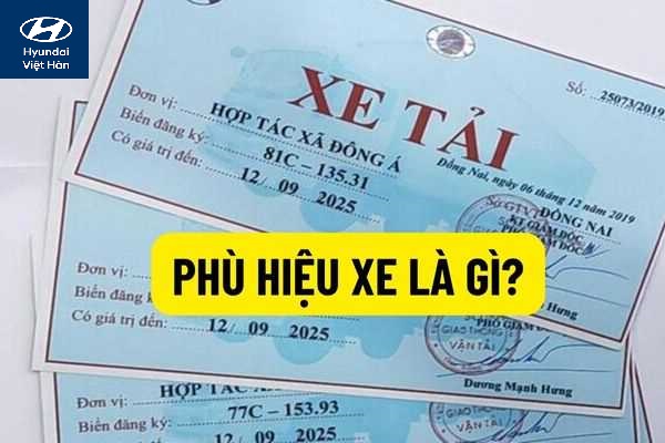 Định nghĩa phù hiệu xe tải 