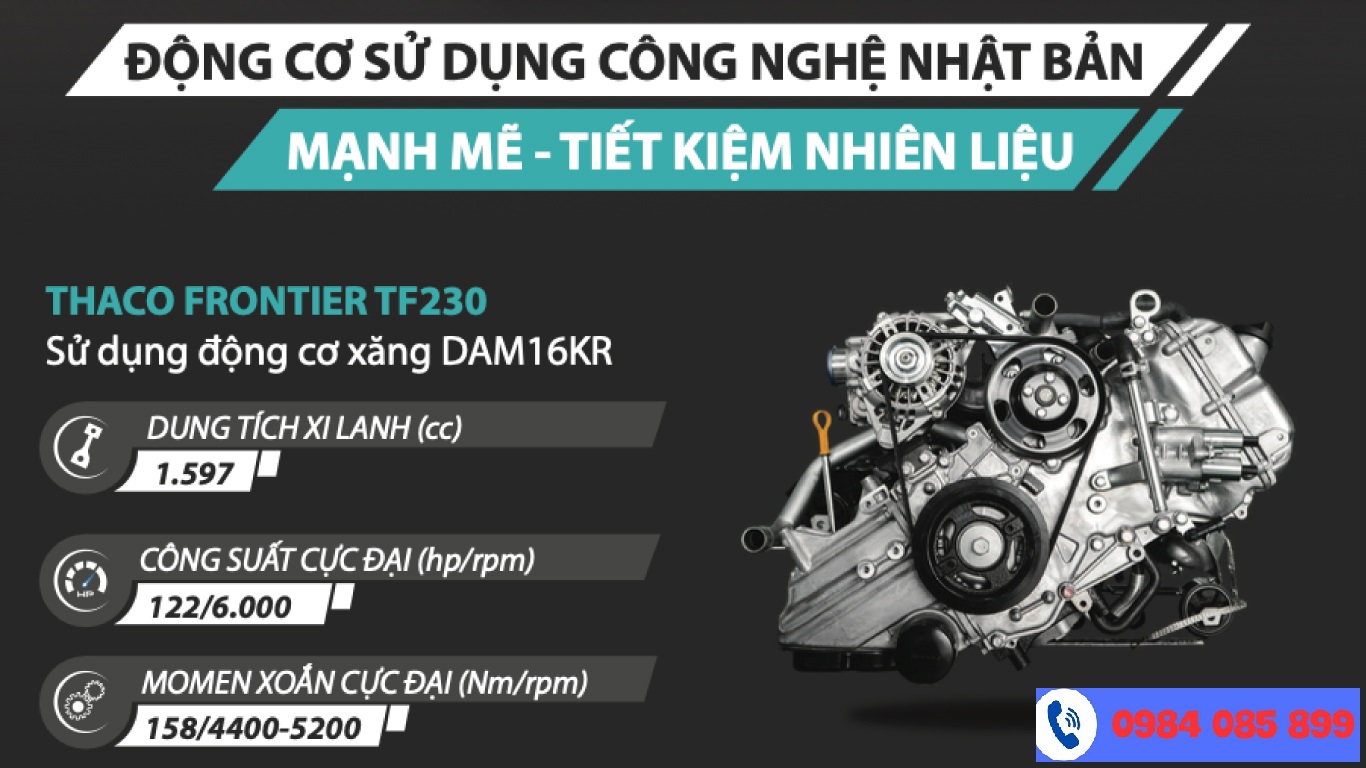 Động cơ Thaco TF230