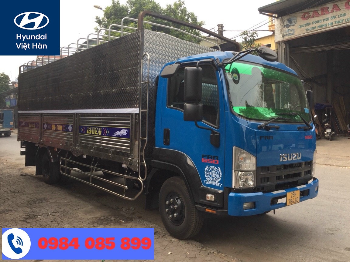 Đóng thùng xe tải Isuzu