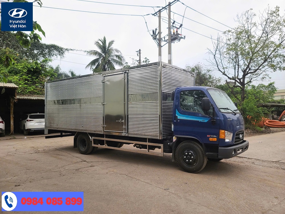 Giá lăn bánh Hyundai W11SL thùng kín