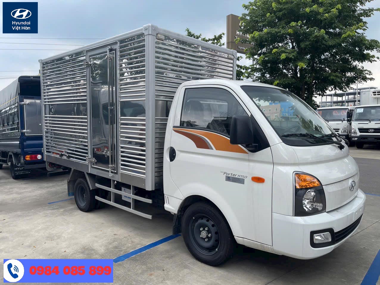 Giá lăn bánh xe H150 thùng kín