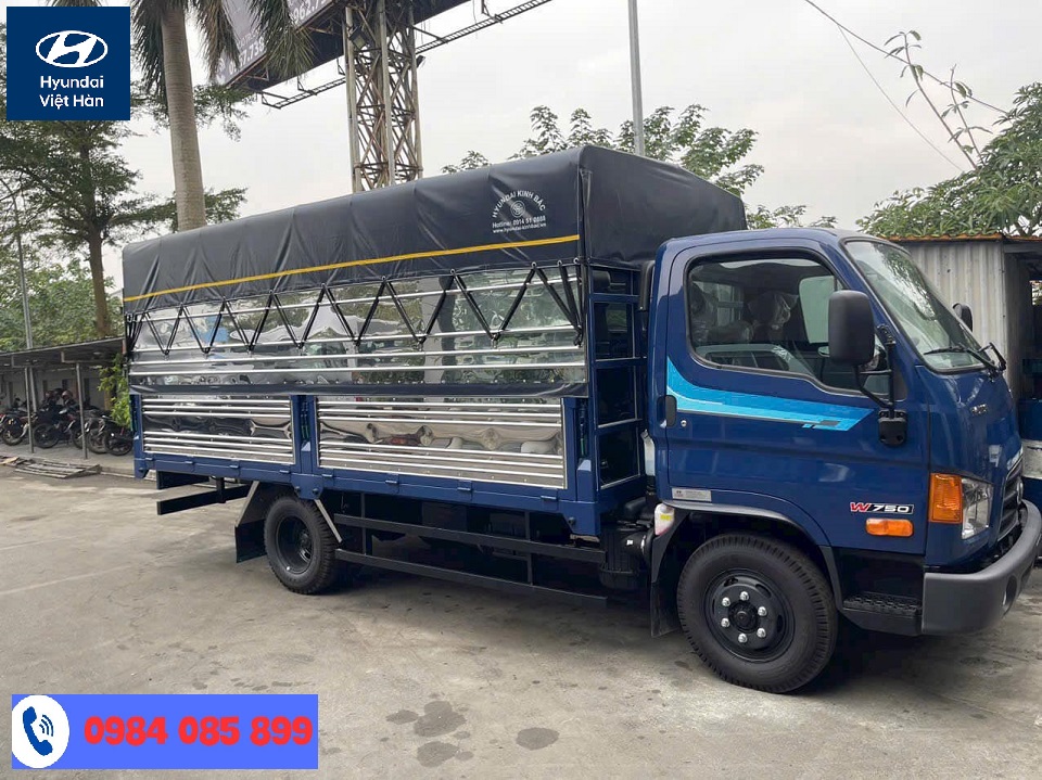 Giá lăn bánh xe W750 thùng bạt