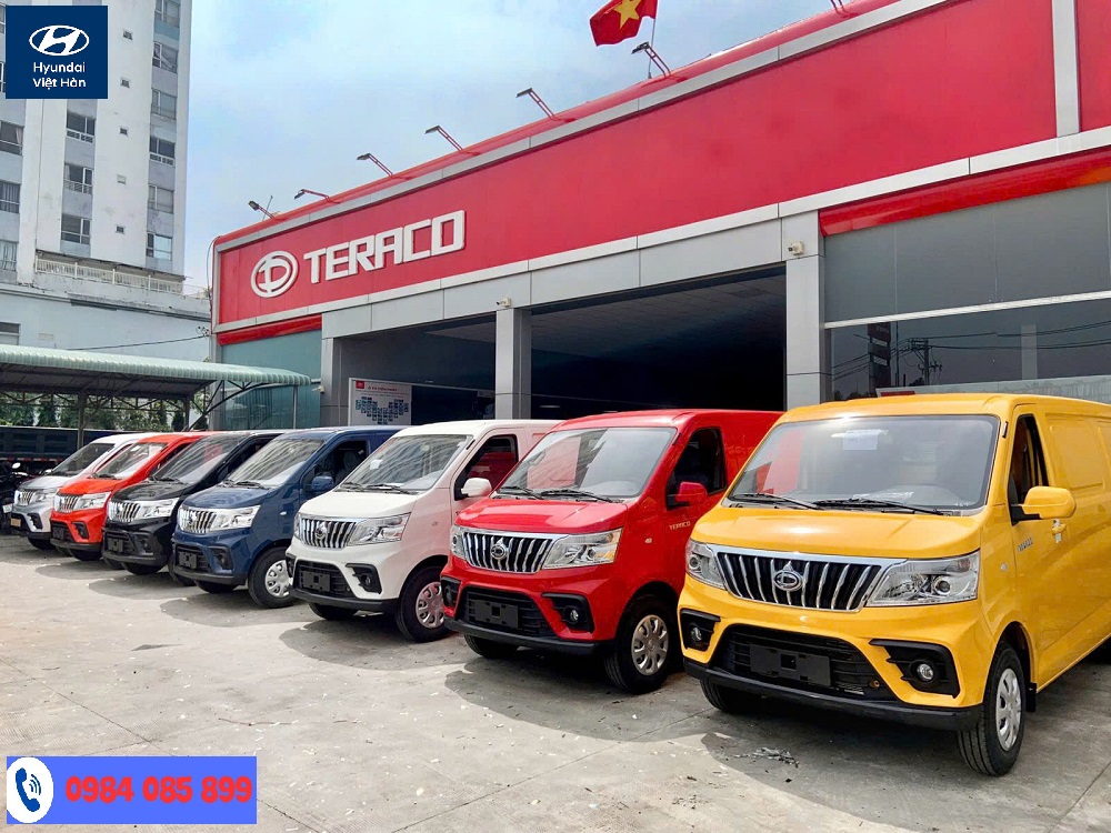 Giới thiệu xe van Tera V6 là giải pháp vận chuyển hàng hóa vào thành phố mà không lo cấm giờ