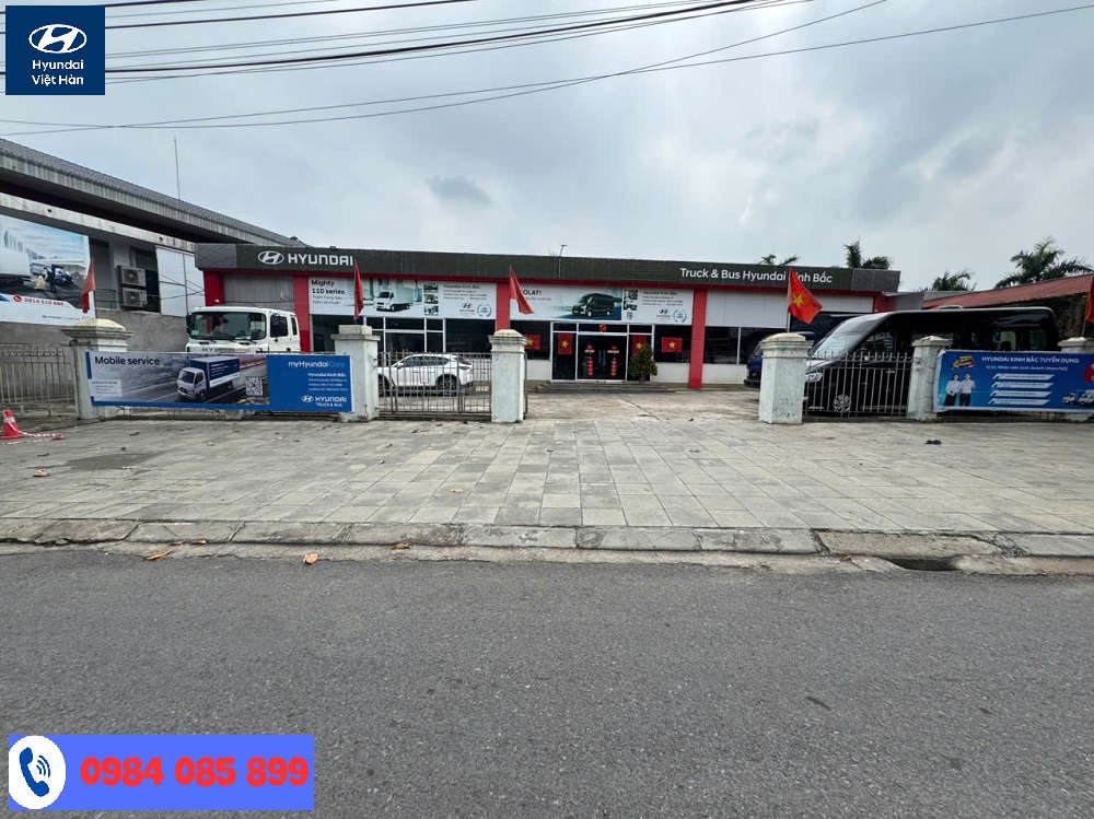 Hình ảnh Showroom đại lý xe tải Hyundai Phú Thọ
