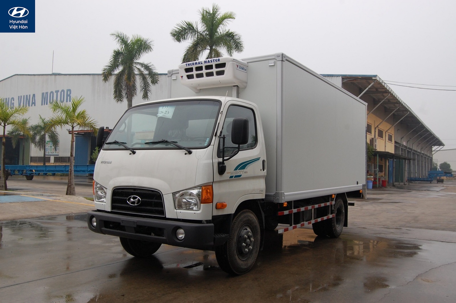 Giới thiệu nhanh về Hyundai 110S thùng đông lạnh 7 tấn 