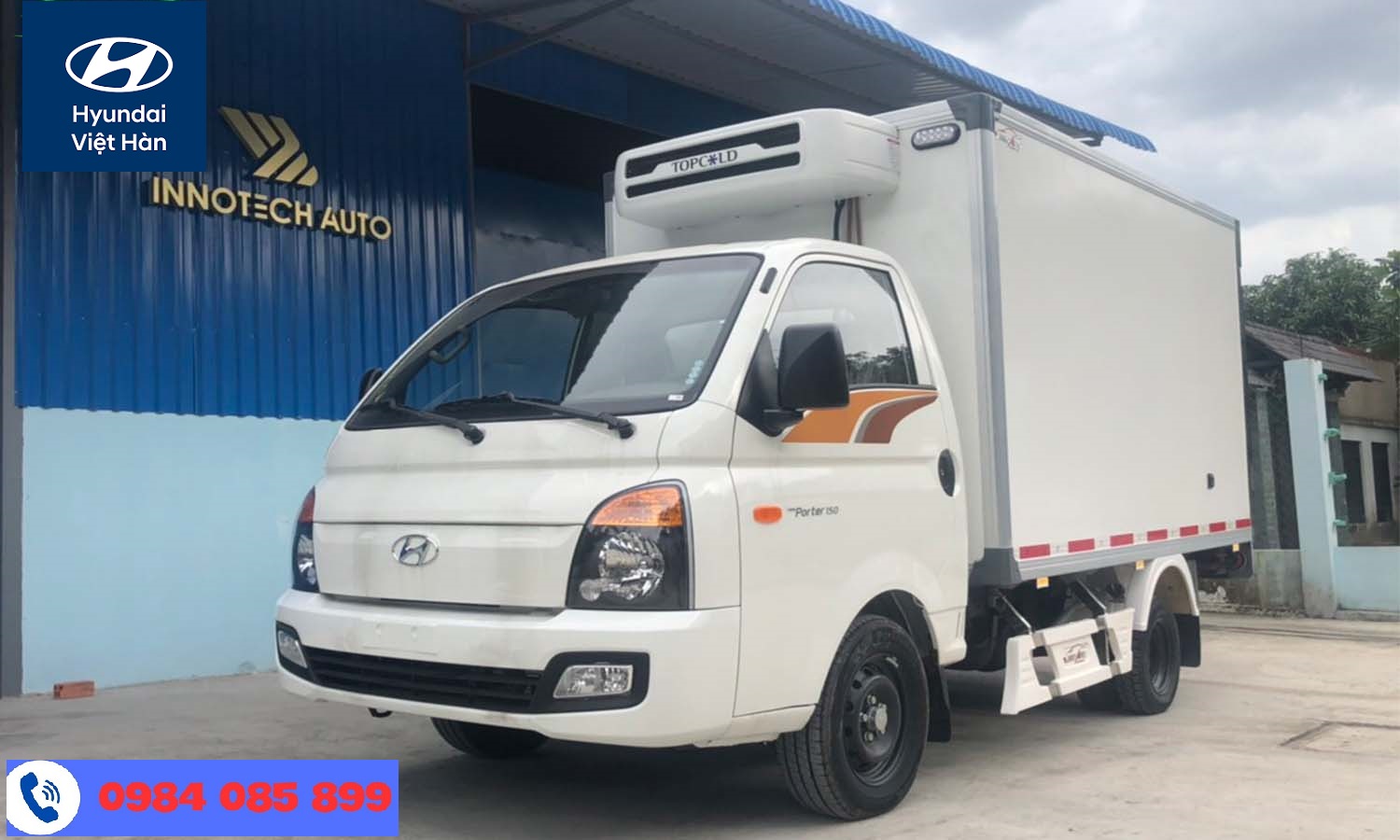 Hyundai H150 thùng đông lạnh 