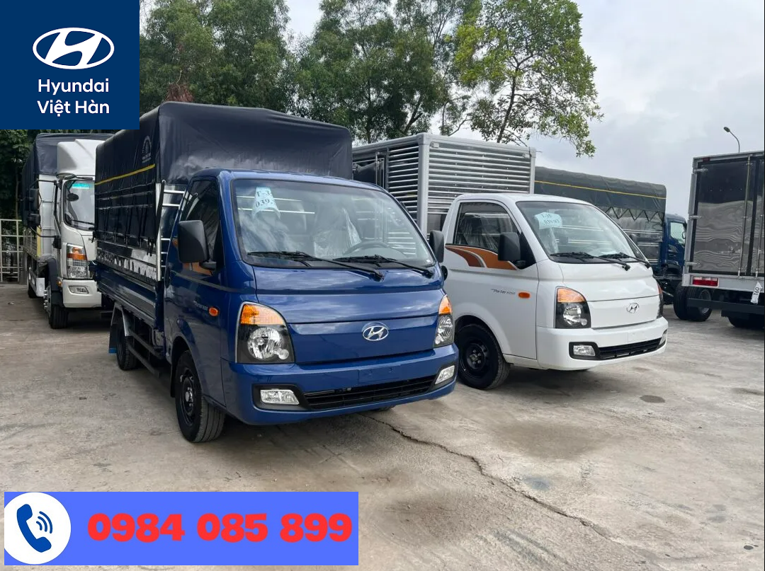 Xe tải 1 tấn máy dầu Hyundai H150