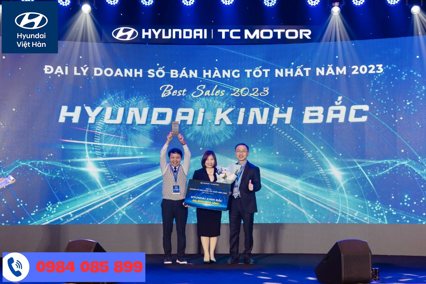 Hyundai Kinh Bắc là đại lý bán hàng tốt nhất 2023