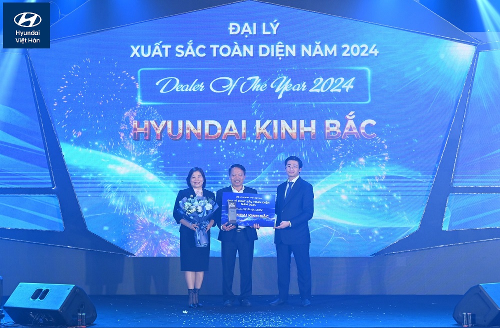 Hyundai Kinh Bắc đại lý xuất sắc toàn diện năm 2024