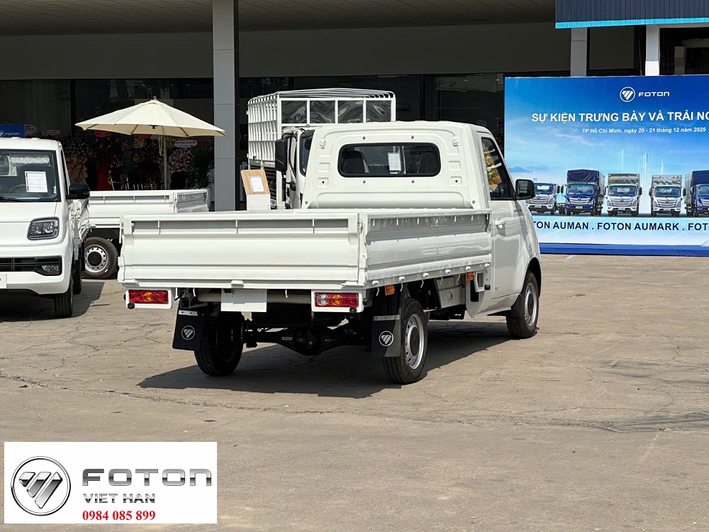 Kích thước thùng dài 2m8 xe 1 tấn Foton Wonder 