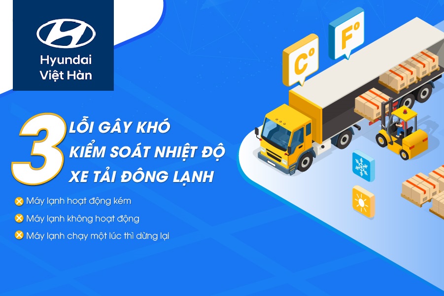 Lỗi khó kiểm soát nhiệt độ thùng đông lạnh