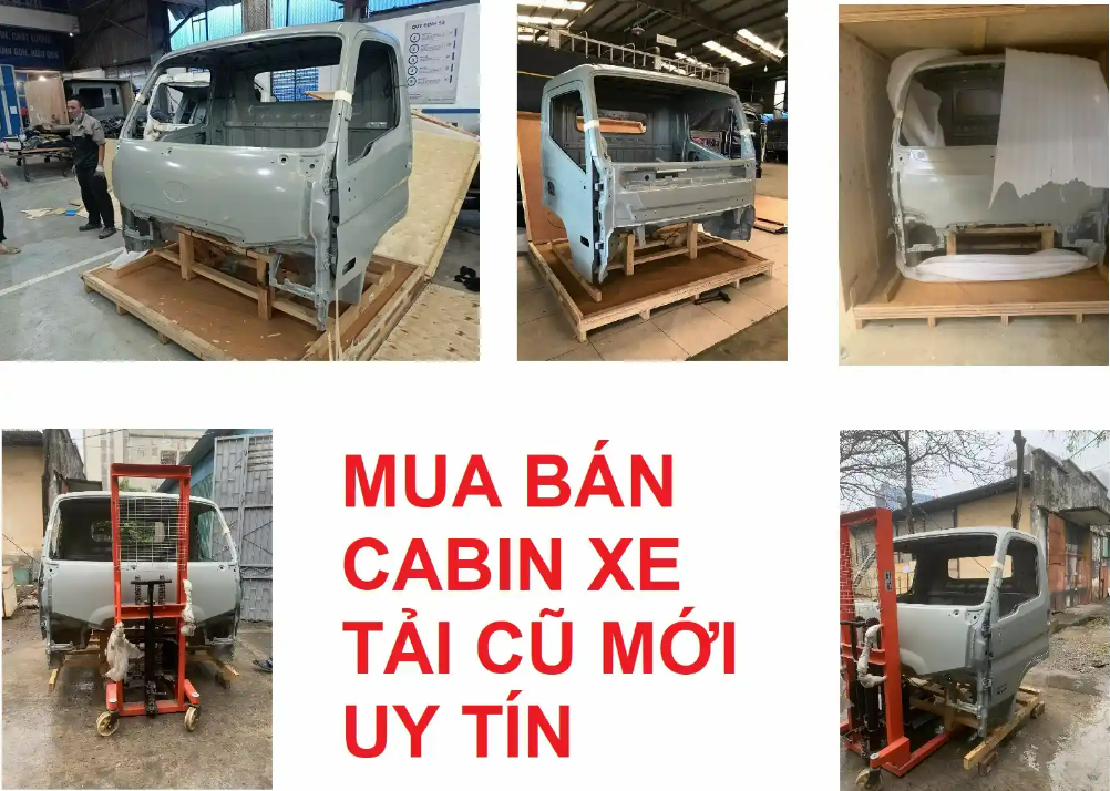 Mua bán cabin xe tải cũ mới tại Hà Nội