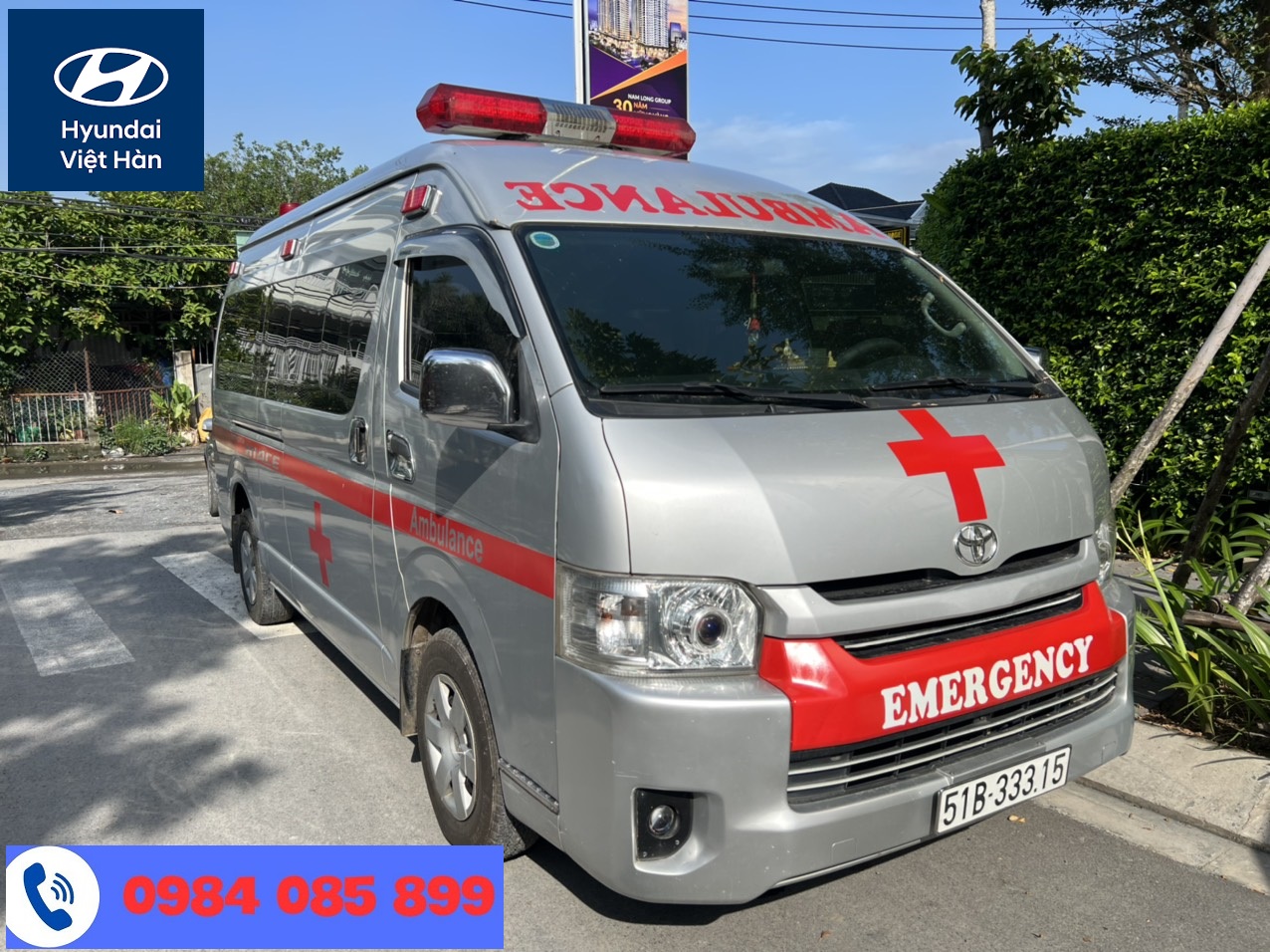 Mua bán xe cứu thương Toyota Hiace cũ 