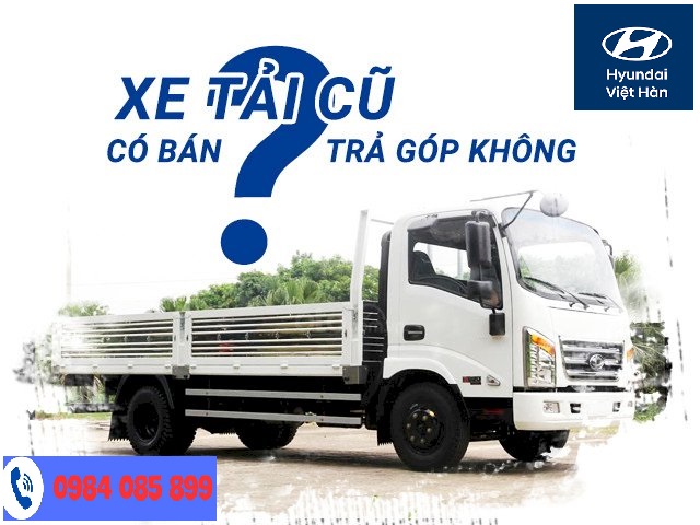 Mua trả góp xe tải cũ