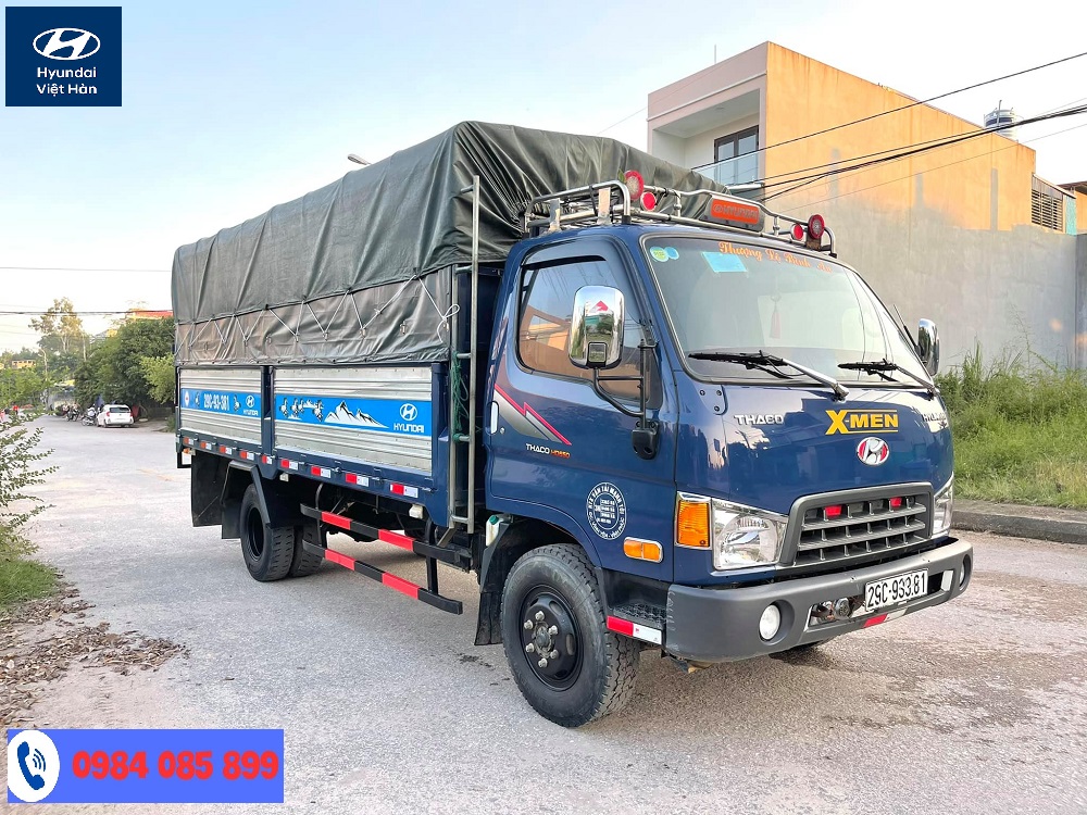 Mua xe Hyundai 5 tấn cũ thùng bạt