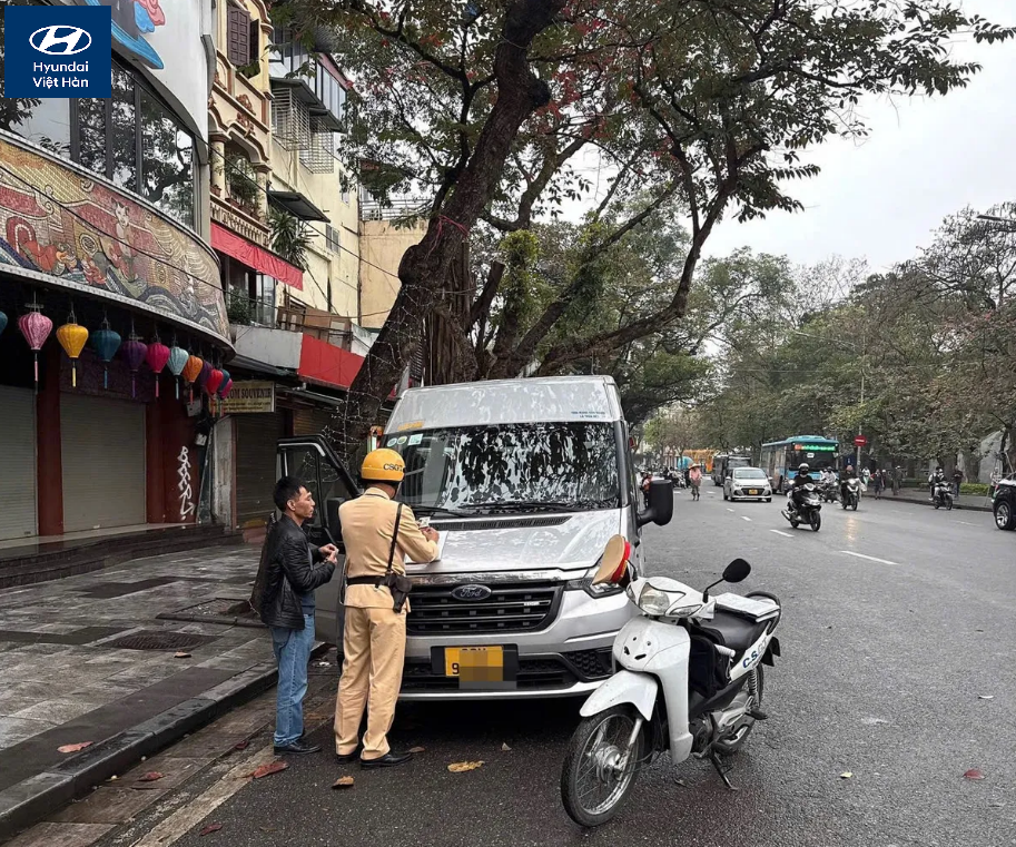 Mức phạt xe vi phạm đường cấm xe khách ở Hà Nội
