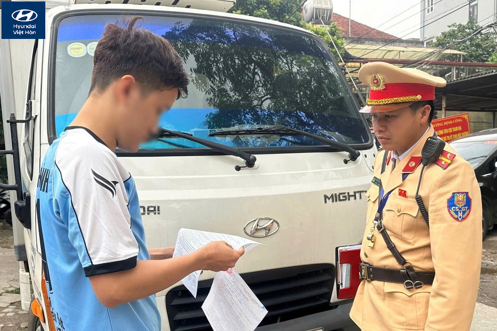 Mức xử phạt xe tải xe khách không có giấy chấp thuận đi vào nội đô Hà Nội