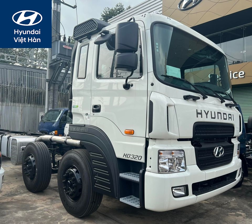 Ngoại hình Hyundai HD320