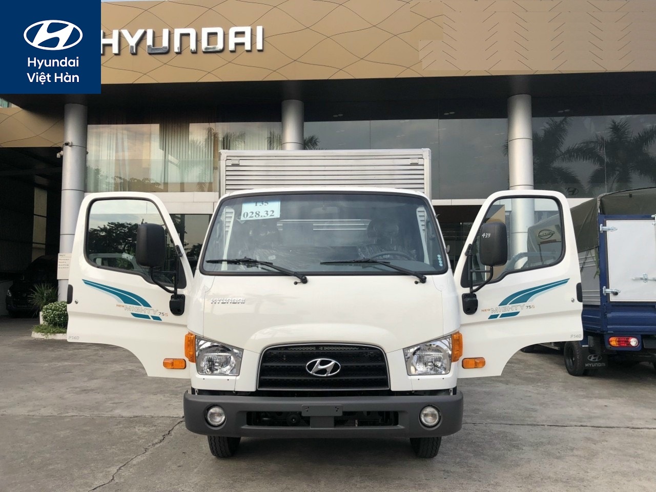 Những đặc điểm ngoại hình xe Hyundai Mighty 75s