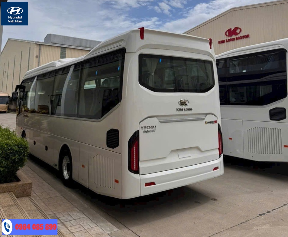 Ngoại hình xe Kim Long 29 chỗ và 34 chỗ