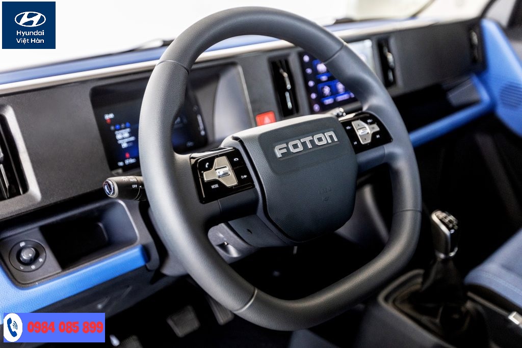 Nội thất xe tải Foton Wonder