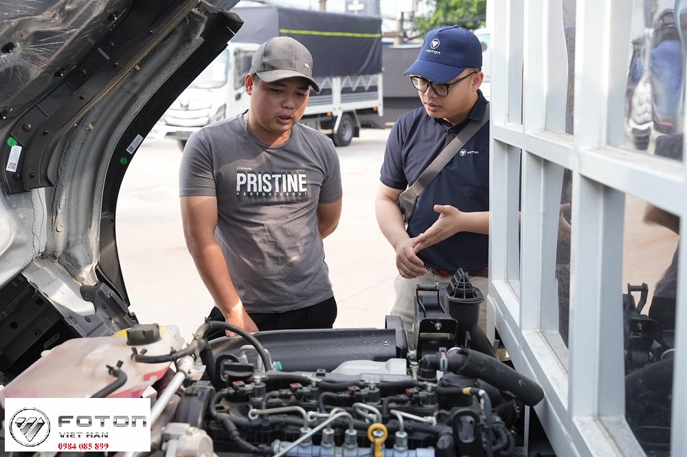 Phạm vi bảo hành chi tiết bộ phận của xe tải Foton