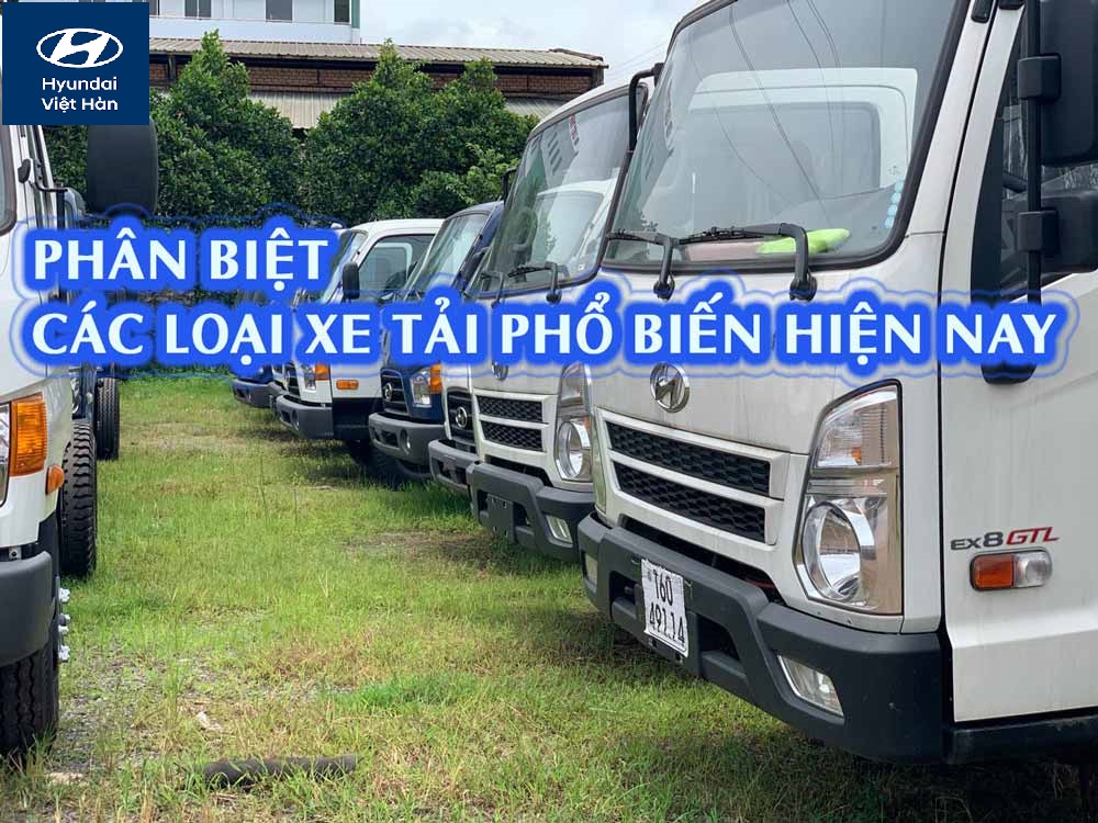 Phân loại xe tải theo tải trọng