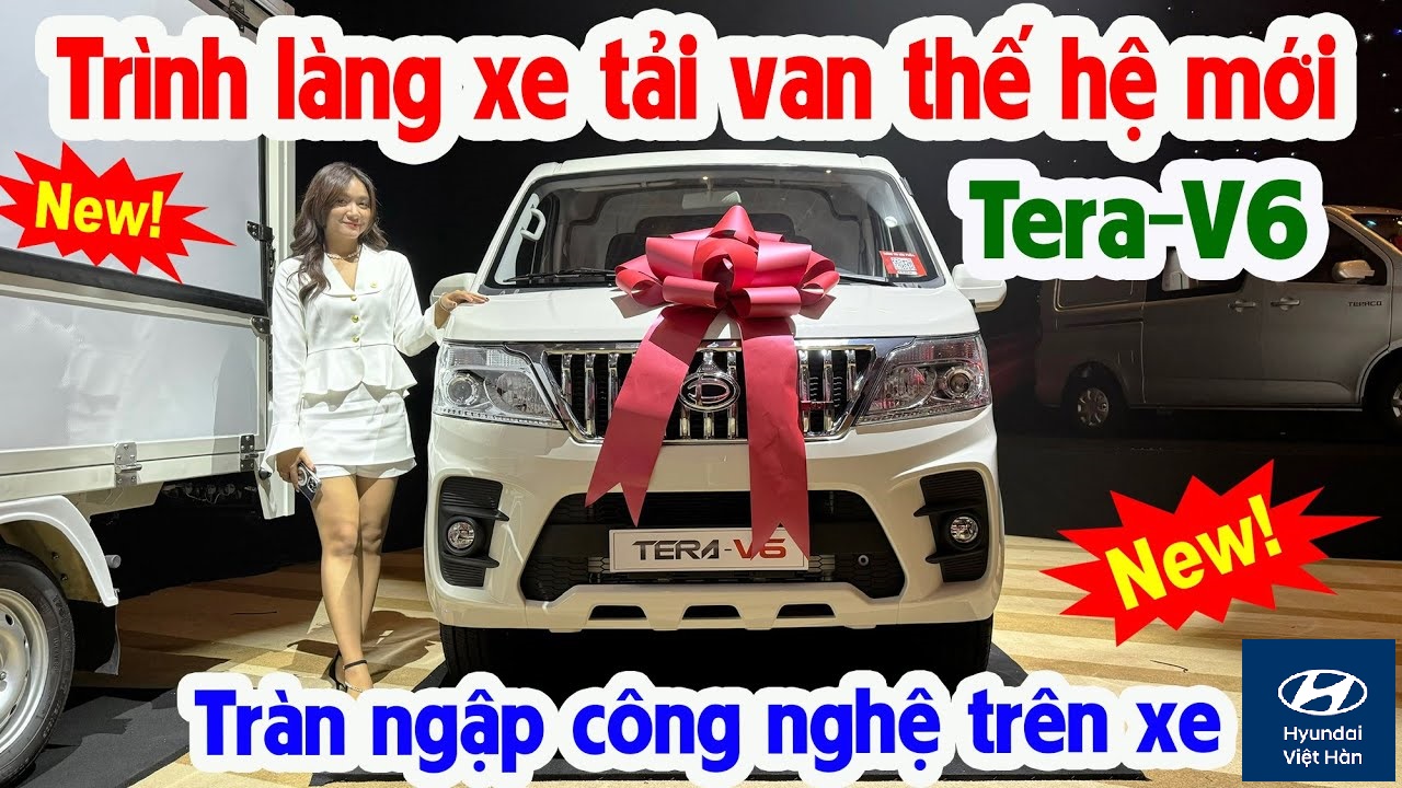 Lễ ra mắt xe tải Van Tera V6 