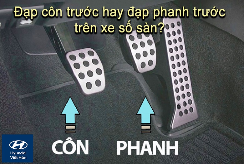 Sai lầm tác hại về côn trước hay phanh trước 