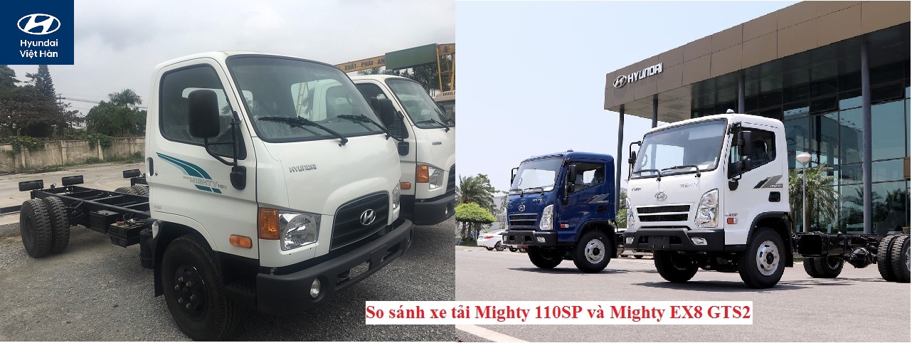 So sánh Mighty 110SP và Mighty EX8 GTS2