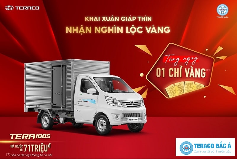 Teraco Bắc Á khuyến mại tháng 6