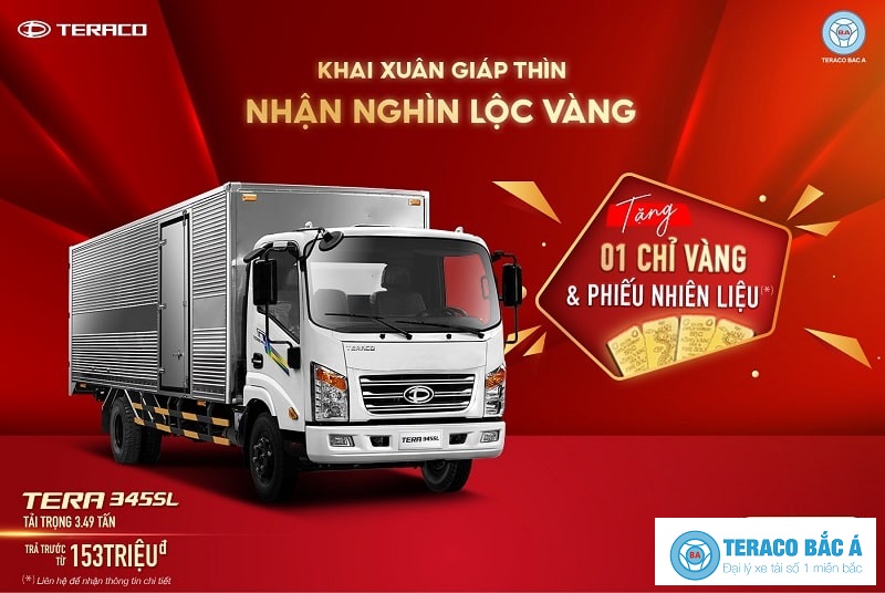 Teraco Bắc Á khuyến mại tháng 9