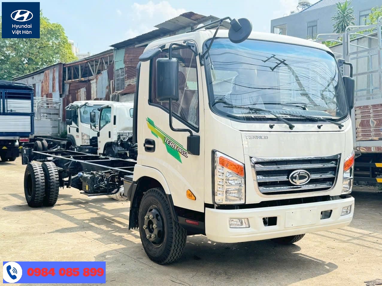 Teraco Tera 245SL tải 2.5 tấn thùng dài 6.2m