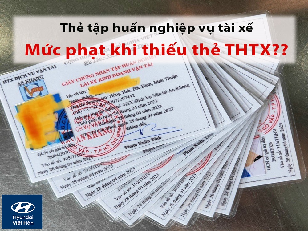 Thẻ tập huấn nghiệp vụ lái xe kinh doanh vận tải