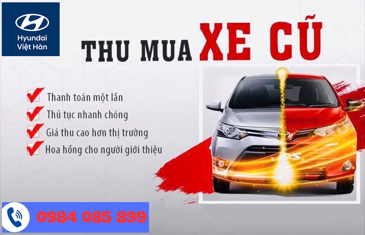 Thu mua ô tô cũ giá cao nhất