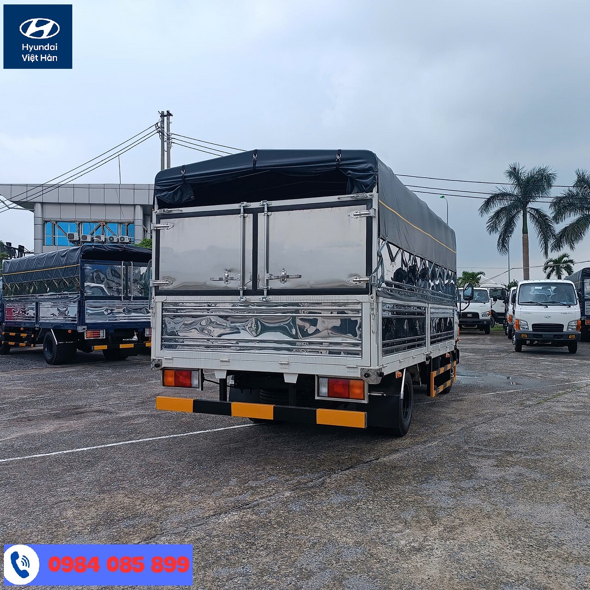 Thùng bạt xe Hyundai W750