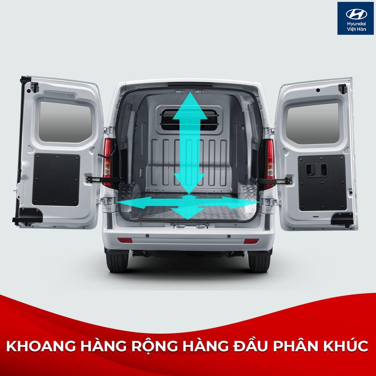 Thùng khoang chứa hàng Tera V8