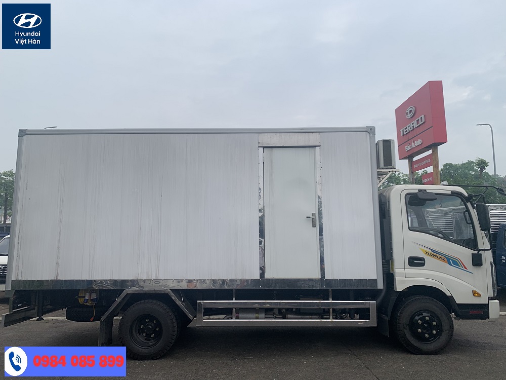 Thùng xe Xquang Tera 350 thiết kế tối ưu